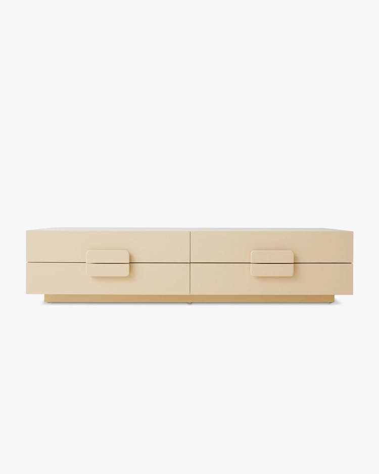 HK Living Spacious Lowboard Cream