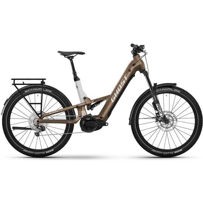 Ghost E-ASX ABS Low EQ El MTB Heldämpad Coffee Tropic
