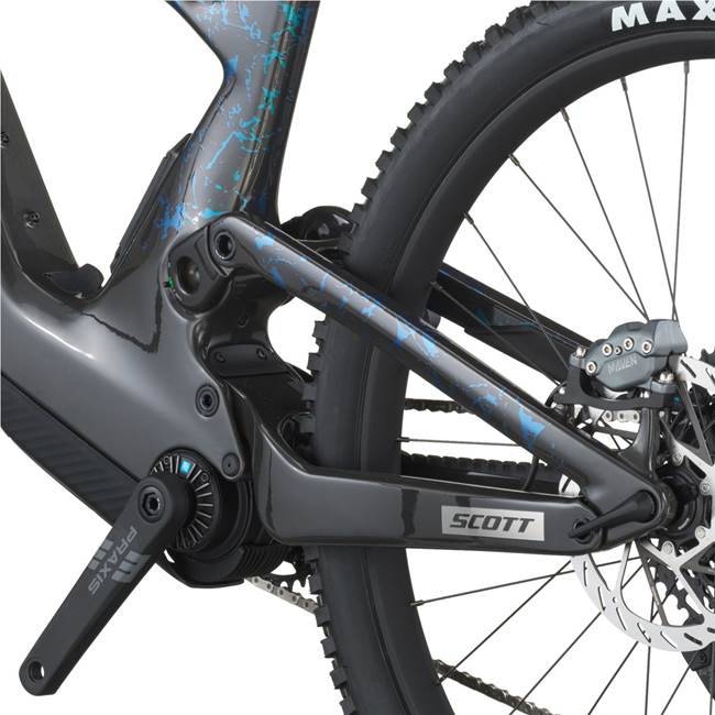 Scott Voltage 910 El MTB Heldämpad Carbon Black