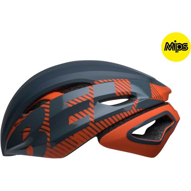 Bell Z20 Aero MIPS Cykelhjälm Matte/Gloss Slate/Orange