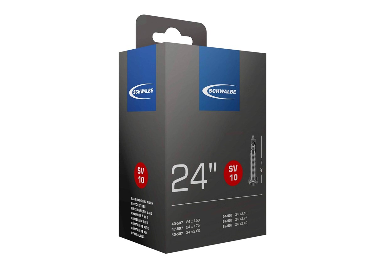 Schwalbe SV 10 Standard 40/62-507 Racerventil 40mm Cykelslang