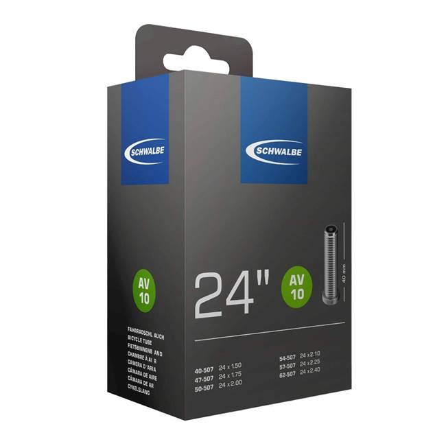 Schwalbe Av 10 Standard 40/62-507 Bilventil 40mm Cykelslang