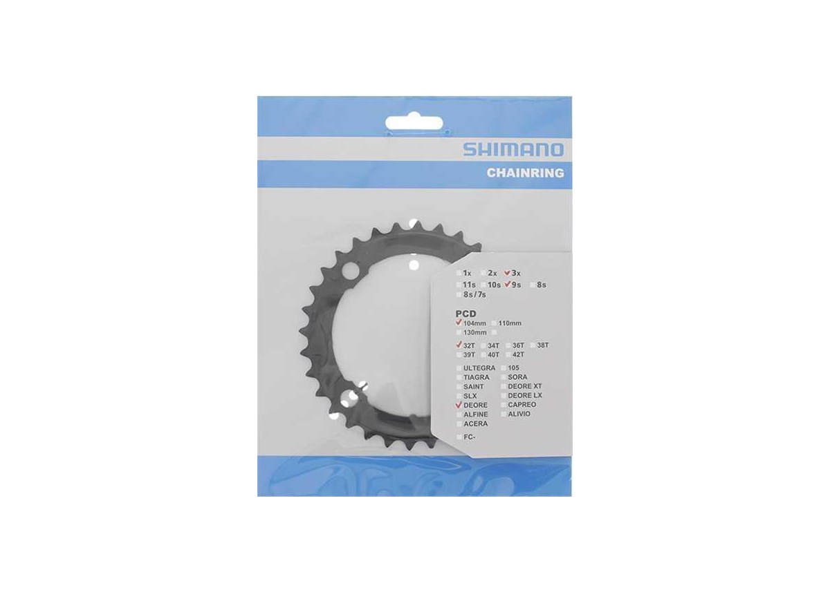 Shimano Deore FC-M590 104 BCD 9 Växlar 32T Framdrev
