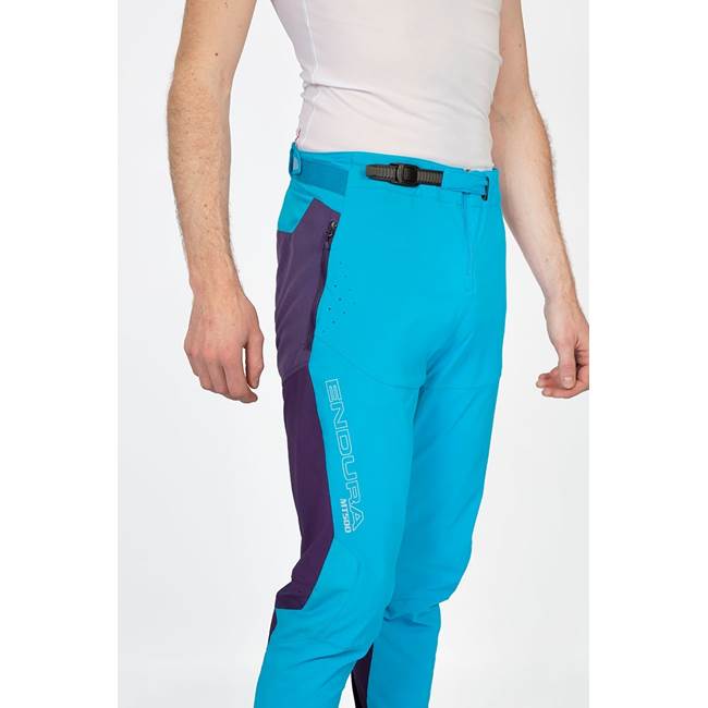 Endura MT500 Burner Pant Långa Cykelbyxor Herr Electricblue