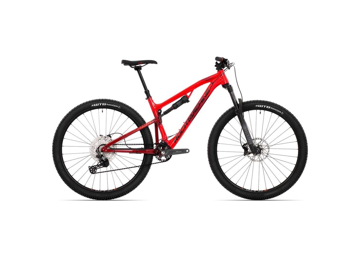 Rock Machine Blizzard XCM 30-29 MTB Heldämpad Glossred/Black/Crimson