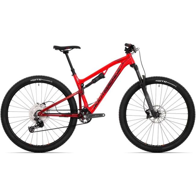 Rock Machine Blizzard XCM 30-29 MTB Heldämpad Glossred/Black/Crimson
