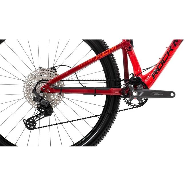 Rock Machine Blizzard XCM 30-29 MTB Heldämpad Glossred/Black/Crimson