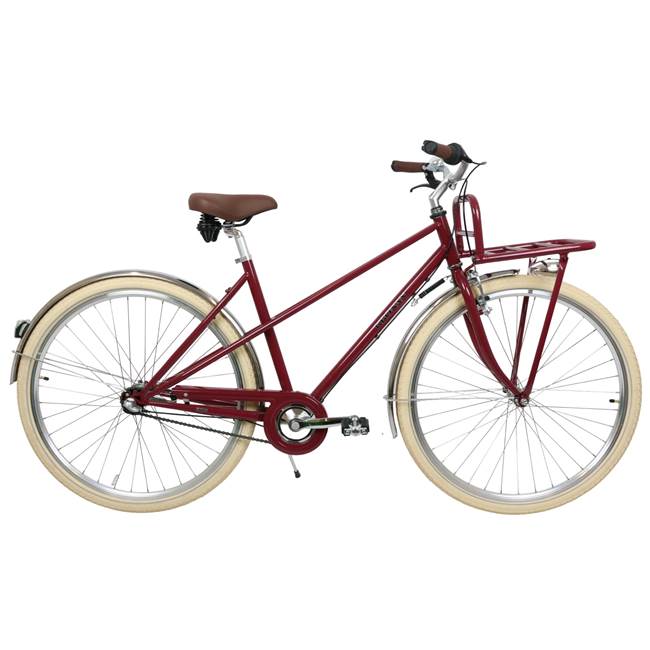 Kronan Stilig D3 3-Växlad Damcykel Röd