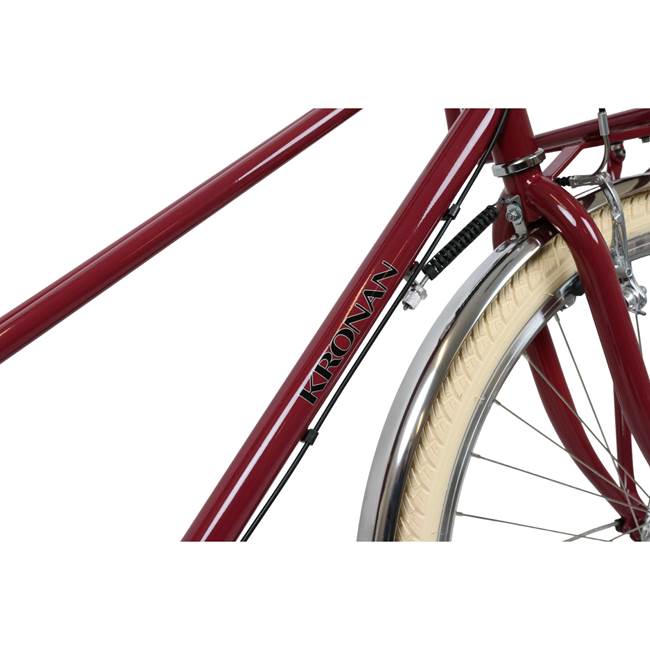 Kronan Stilig D3 3-Växlad Damcykel Röd