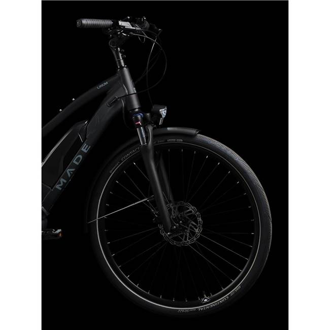 Made Linum Mid Elcykel Svart