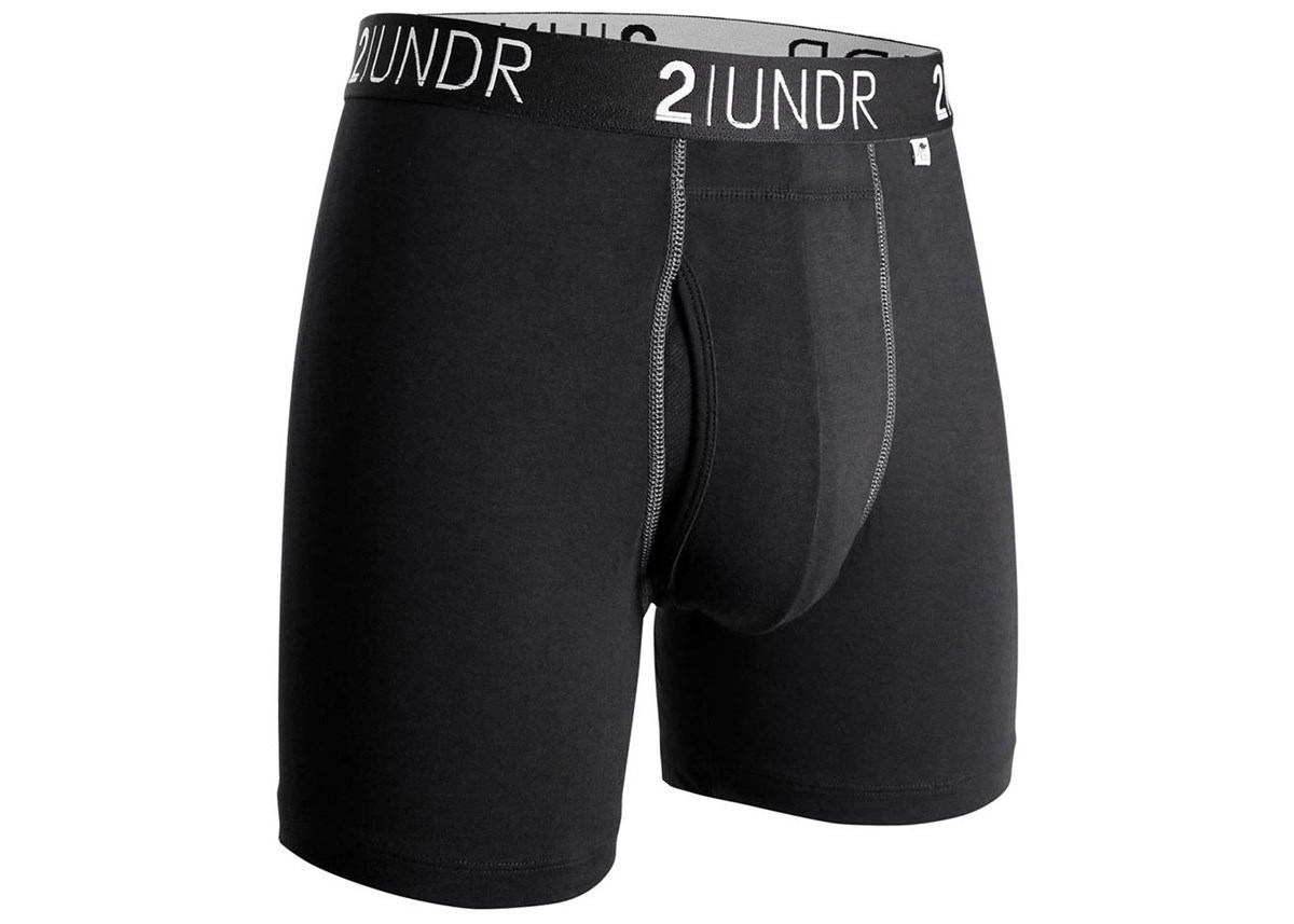 2UNDR Swing Shift Boxer Black/Grey