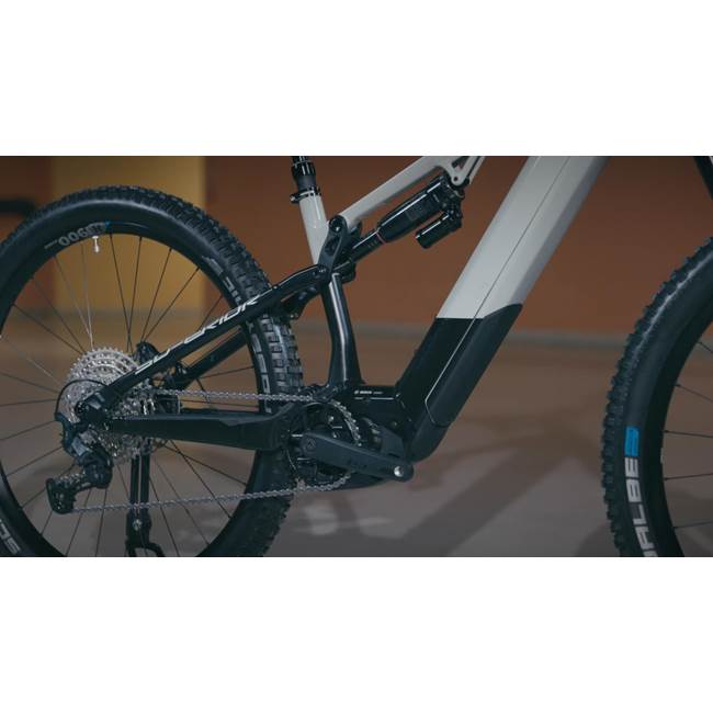 Superior EXF 8089 B_23 El MTB Heldämpad Gloss Grey Matte Black