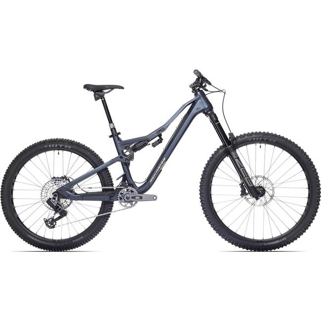 Rock Machine Whizz FS II 90 AXS 29/27.5 MTB Heldämpad Matte Deep Ocean Blue