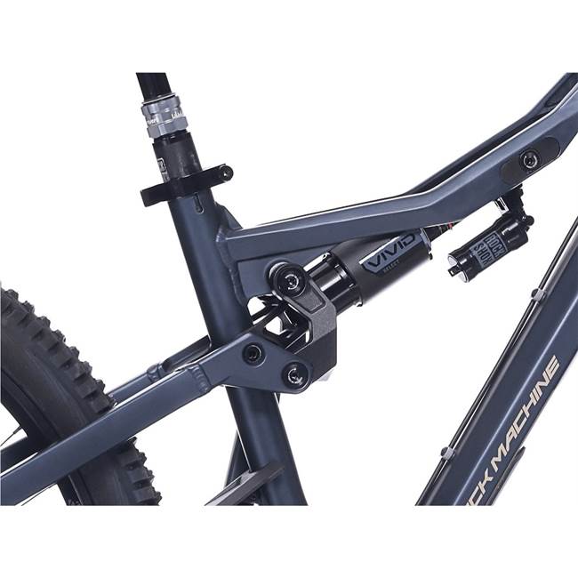 Rock Machine Whizz FS II 90 AXS 29/27.5 MTB Heldämpad Matte Deep Ocean Blue