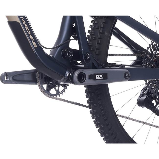 Rock Machine Whizz FS II 90 AXS 29/27.5 MTB Heldämpad Matte Deep Ocean Blue