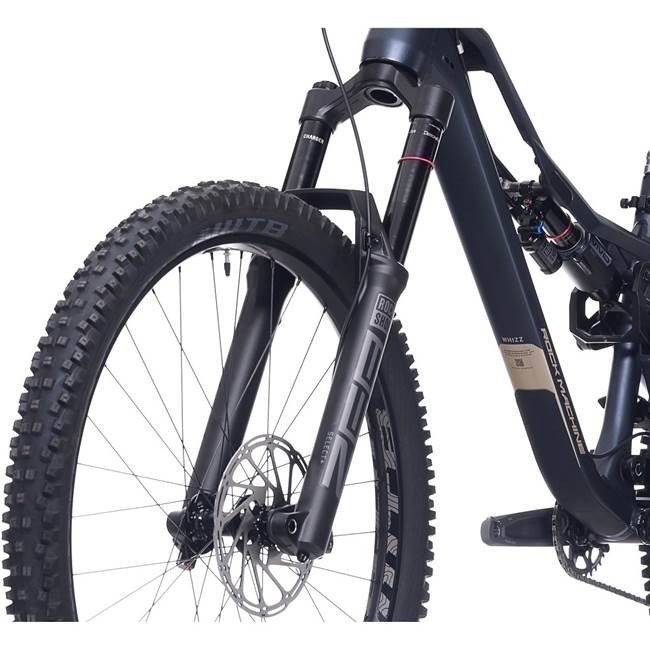 Rock Machine Whizz FS II 90 AXS 29/27.5 MTB Heldämpad Matte Deep Ocean Blue