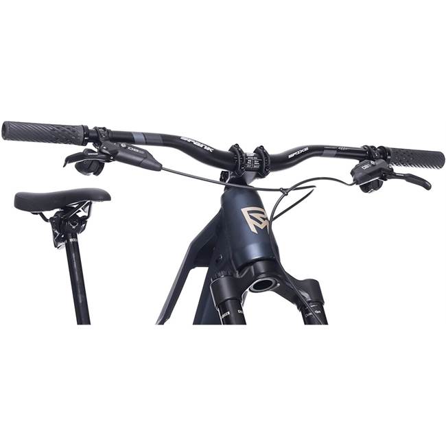 Rock Machine Whizz FS II 90 AXS 29/27.5 MTB Heldämpad Matte Deep Ocean Blue