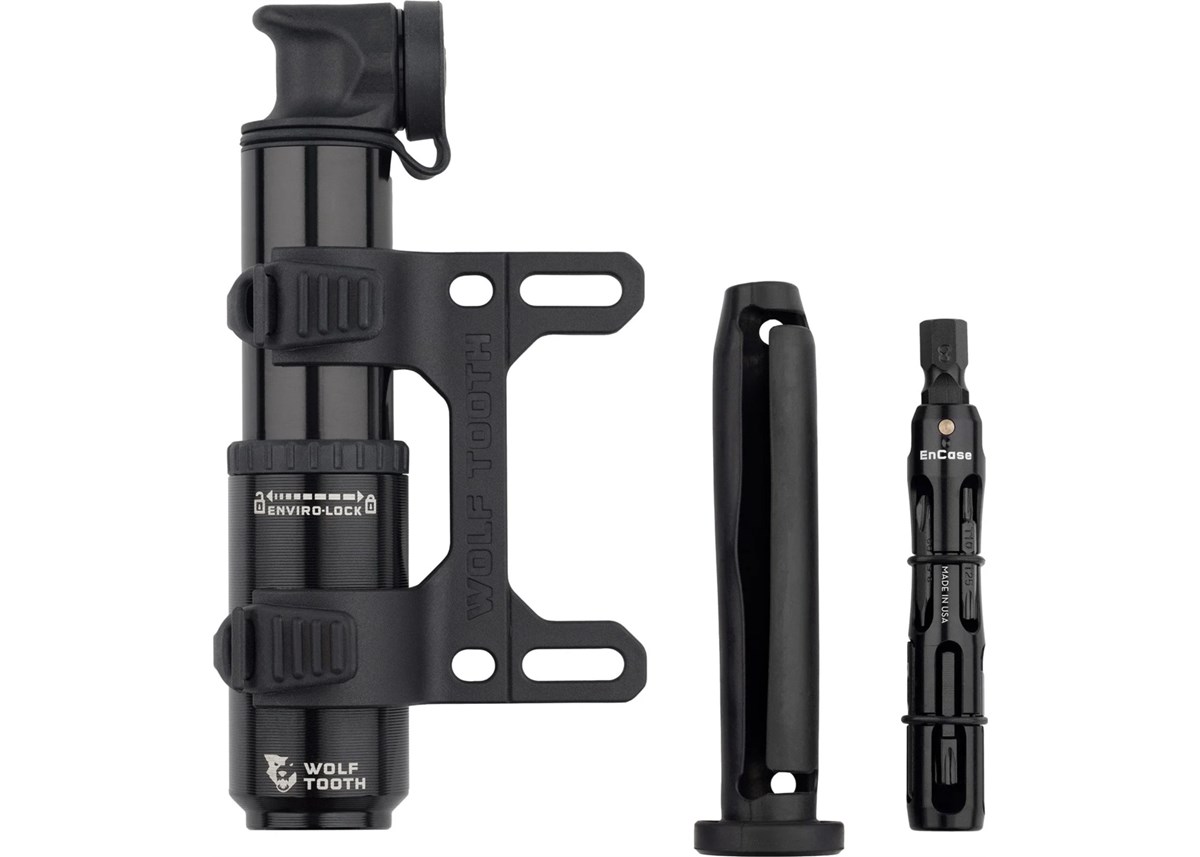Wolf Tooth EnCase Pump 40cc with Hex Bit Wrench Multi-Tool Minipump