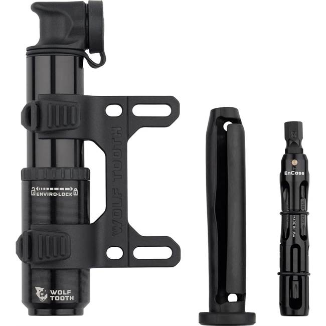 Wolf Tooth EnCase Pump 40cc with Hex Bit Wrench Multi-Tool Minipump