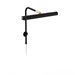Texa Design Gallery 30 Maleribelysning, svart/messing matte