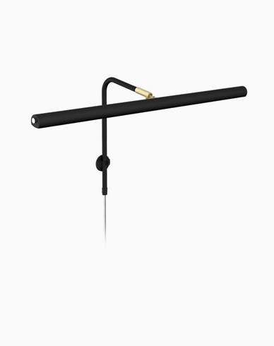 Texa Design Gallery 60 Tauluvalaisin musta/mattamessinki