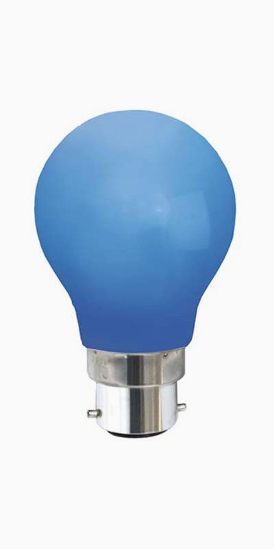 Star Trading LED-lampa BLÅ B22d 0,7W