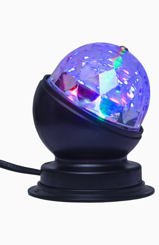 Star Trading Bordslampa Disco LED-ljus