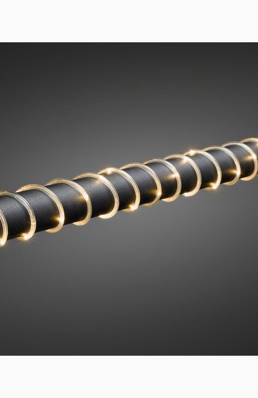 Konstsmide Ljusslang mini 20m 260 Amber LED 4,5V/IP44. 3090-800