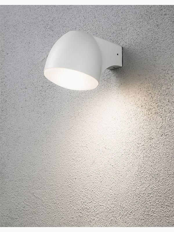 Konstsmide Ferrara vegglampe LED 4W Hvit. 7531-250 Konstsmide Ferrara vegglampe LED 4W Hvit. 7531-250