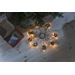 Konstsmide Julgransslinga 30x8 LED amber 240cm grön kabel 24V/IP20. 6365-810