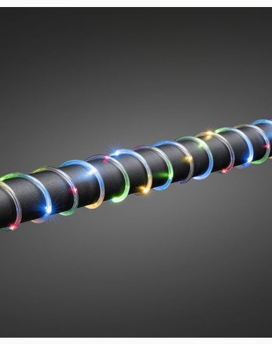 Konstsmide Ljusslang mini 20m 260 färgade LED 4,5V/IP44