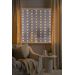 Konstsmide Gardinsløyfestjerner, 140x120cm 120 rav LED 30V / IP20