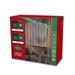Konstsmide Gardinsløyfestjerner, 140x120cm 120 rav LED 30V / IP20