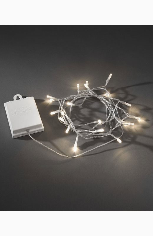 Konstsmide Ljusslinga 40 varmvita LED