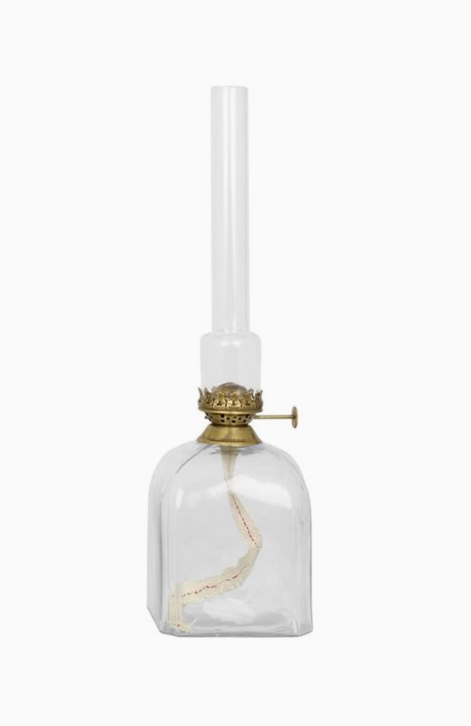 Strömshaga Fotogenlampa Elisabeth Kvadrat Antik Mässing