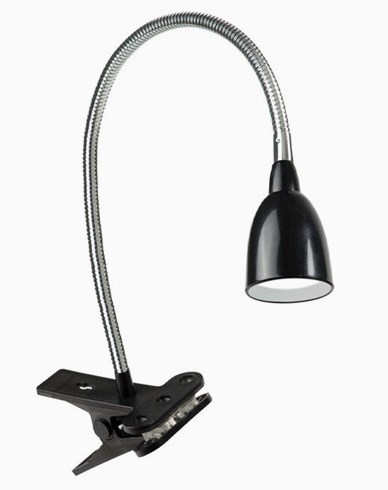 AIRAM Stella Clip Bordlampe Svart