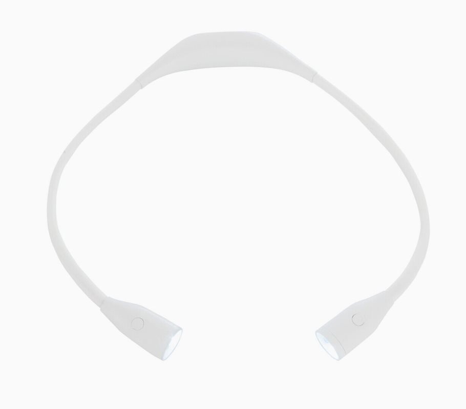 AIRAM Laddningsbar Läs- och handarbetslampa LED vit