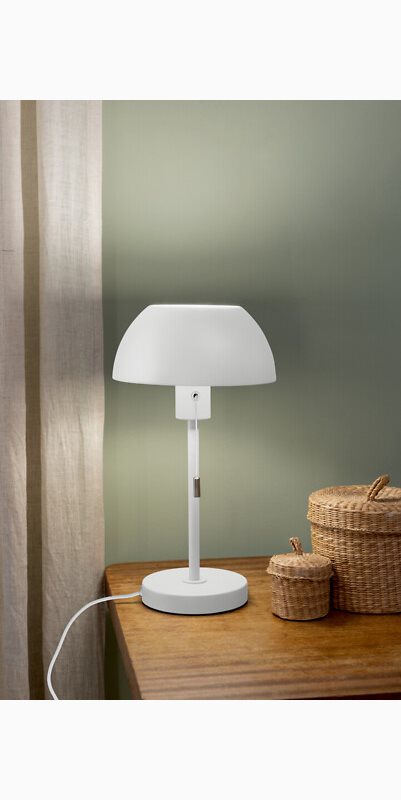 AIRAM Urban Bordslampa E27 Vit