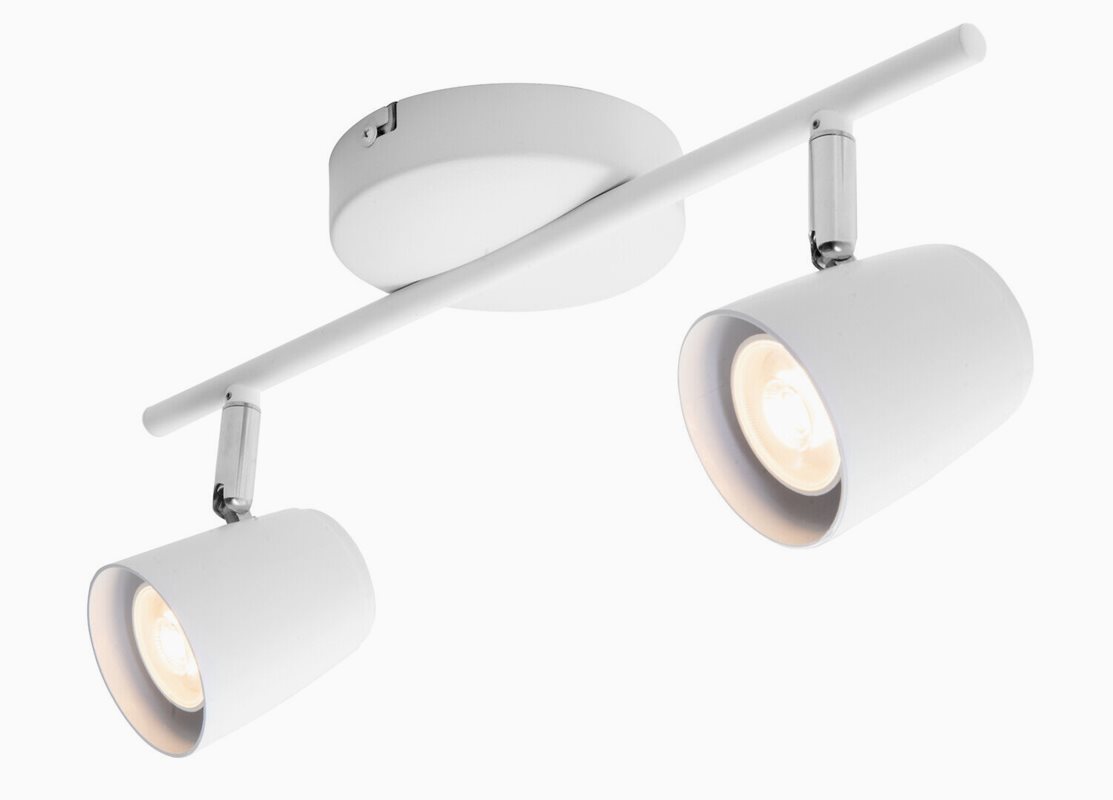 AIRAM Scandic Spot Taklampa 2xGU10 Vit