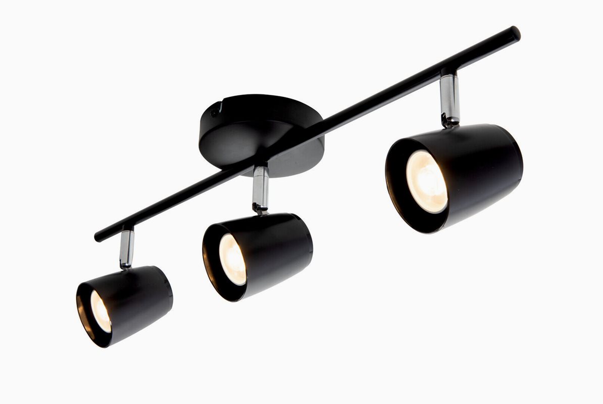 AIRAM Scandic Spot Taklampa 3xGU10 Svart