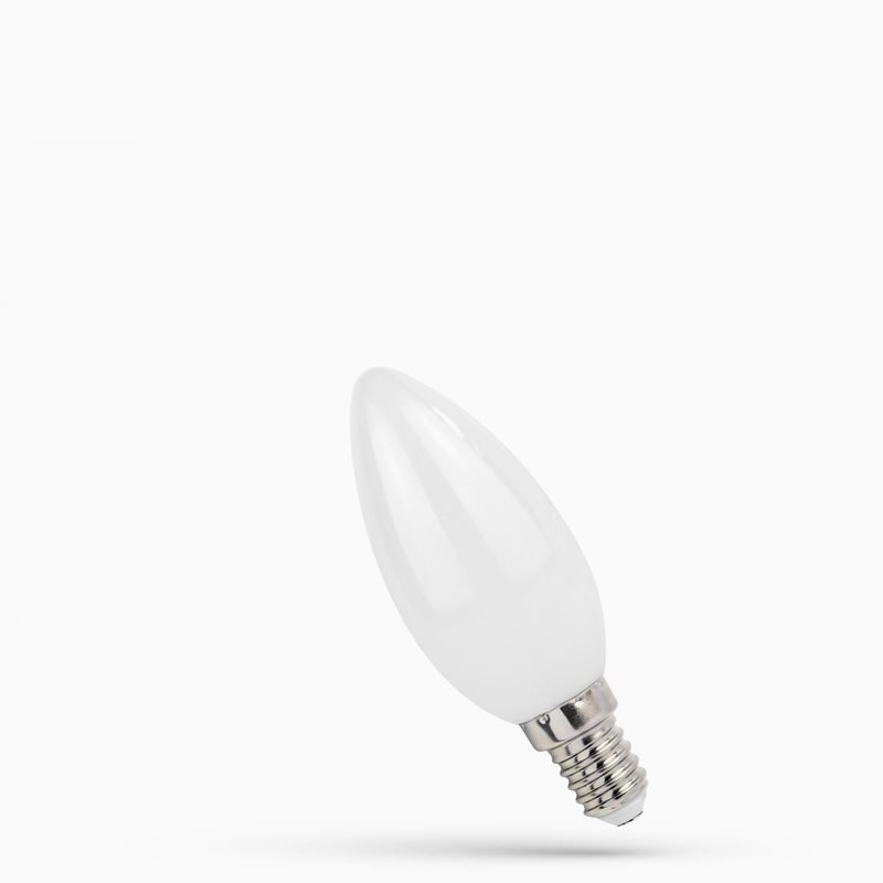 Spectrum LED LED Lampa Kronljus E14 5,5W 2700K 610 lumen Klar