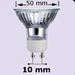 Lysman GU10 Halogenlampa spot 50W 38° 470 lumen