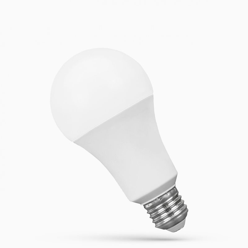 Spectrum LED E27 LED-lampa Normal 18W/830 1800lm 230V Opal