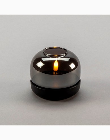 Konstsmide Glasljus LED, mattsvart
