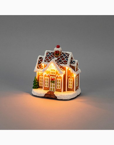 Konstsmide B/O Pepparkakshus 16,5cm,