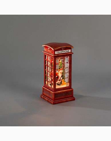 Konstsmide Vattenfylld minilykta Telefonkiosk