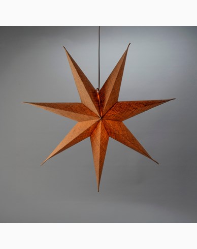 Konstsmide Papirstjerne natur 60 cm