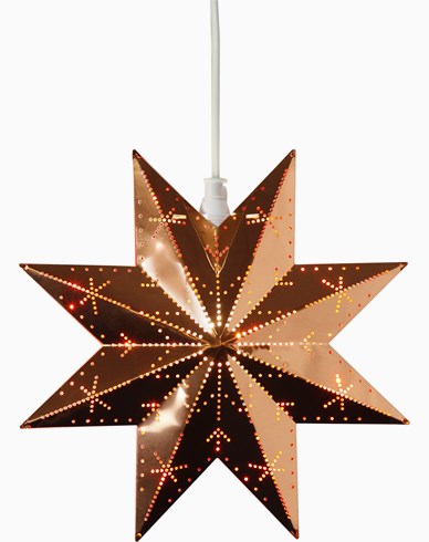 Star Trading Metallstjerne Classic Kobber