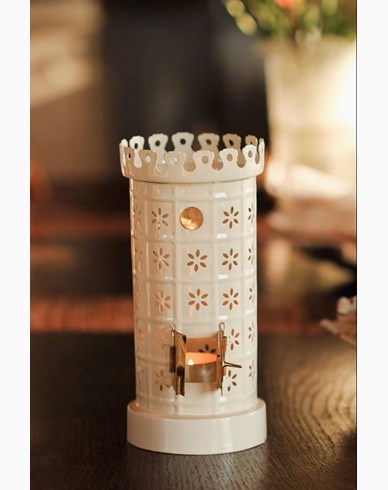 Strömshaga Värmeljushållare Kakelugn Vit