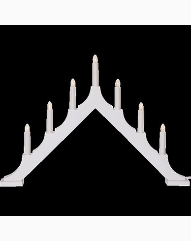 Star Trading Ljusstake Alma Hvit 58,5cm